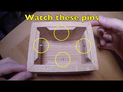 Making A Spinning Puzzle Box (using solid brass rivets)