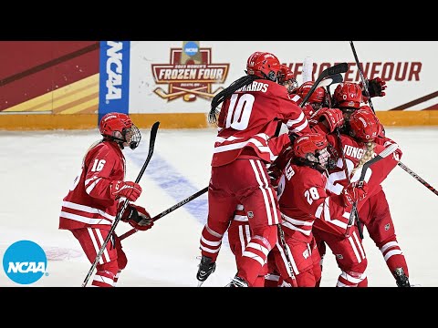 Wisconsin's sudden death goal in 2023 NCAA semis