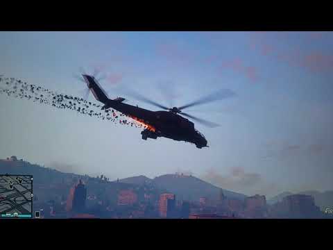GTA 5 Online - Modded Savage helicopter