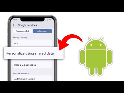 What is "Personalize Using Shared Data" in Android | Personalize Using Shared Data Meaning Explained