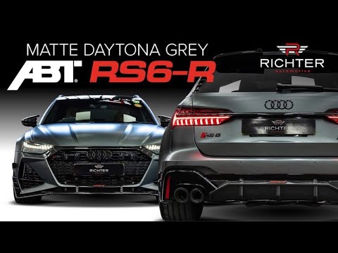 Audi RS6-R in Matte Grey - ABT Sportsline | Richter Automotive