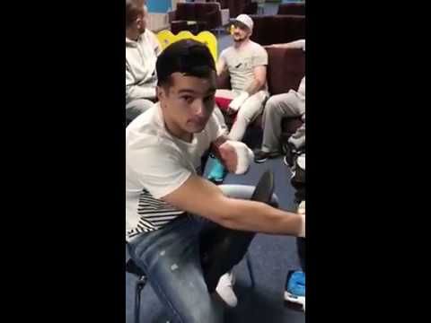 Dzintars Ciica prepare boxing fight