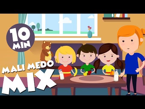 Mali Medo - Mix pjesama (Zdrava hrana, Voli mama bebicu, Mali medo, Uspavanka)