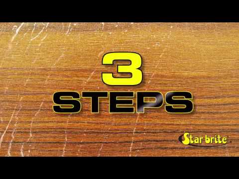 Teak Wood Restoration with Star Brite Teak Oil Care Kit