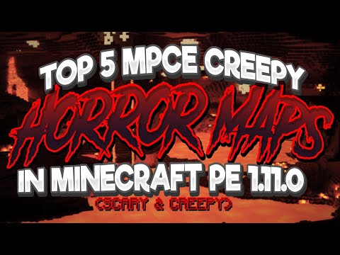 TheMutant Husk - *TOP 5 MCPE HORROR MAPS* in Minecraft Pocket Edition!*Scary*
