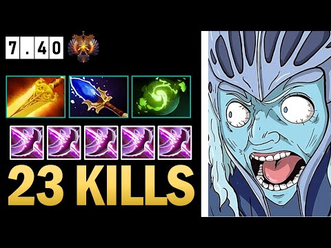 Spectre Pro Carry Insane Farm with Radiance - Dota 2 Gameplay