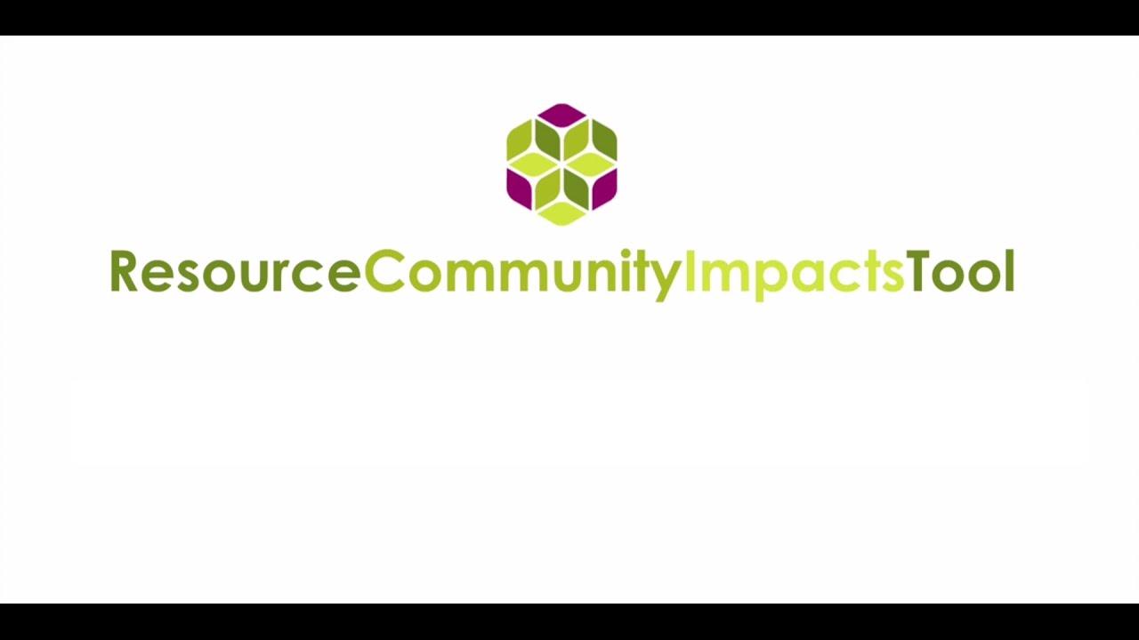 Resource Community Impacts Tool - Introduction