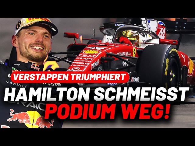 Verstappen baut Mega-Statistik aus! Hamilton verpokert sich im Singapur-Rennen | Formel 1 2026