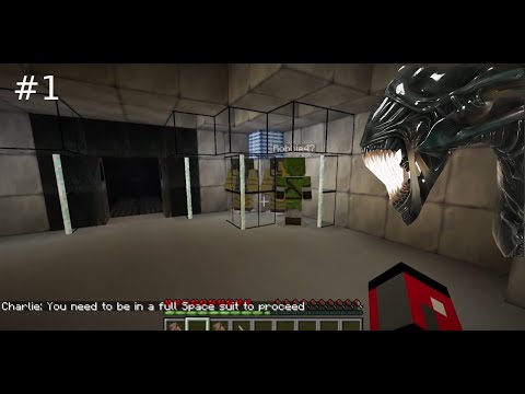 SubSIL3NT Gaming - Alien Isolation Minecraft Coop Adventure Map Part 1