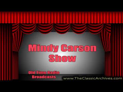 Mindy Carson Show 500222   I Never Knew, Old Time Radio