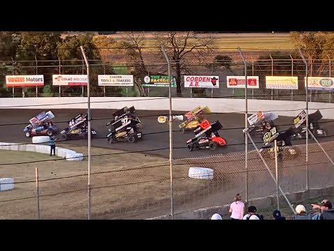 Sheldon Haudenschild Charges from 9th to 1st