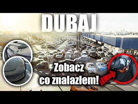 Dubaj - Zobacz co znalazłem ????  Grupa Rajdowy Felix - Opuszczone Porsche