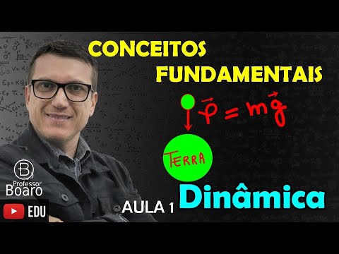CONCEITOS FUNDAMENTAIS - DINÂMICA - (TEORIA + EXERCÍCIOS)  - AULA 1
