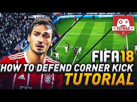 HOW TO DEFEND CORNER KICKS IN FIFA 18 ULTIMATE TEAM! 3 EASY METHODS TO DEFENDING TUTORIAL!