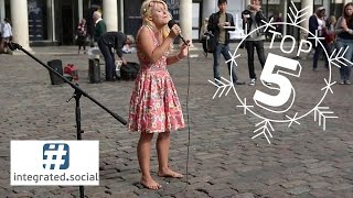 Sammie Jay Killing Me Slowly - Amazing Barefoot Street Performers stuns London public with her voice