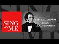 Fruhlingstraum - Accompaniment A major - Schubert