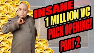 INSANE 1 MILLION VC PACK OPENING!! (Pt.2) - NBA 2K16 MyTeam Pack Opening