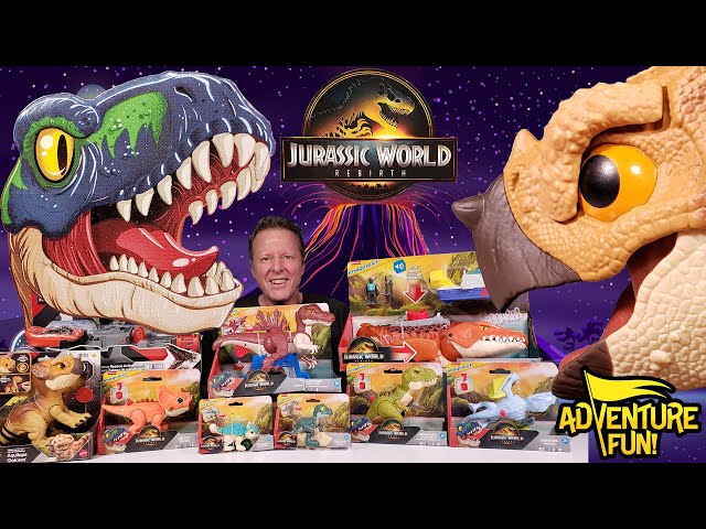 Vídeo relacionado con Fisher-Price Imaginext Imaginext Jurassic World Camp Cretaceous T.Rex XL, Extra Large Dinosaur Figure for Preschool Kids Ages 3 To 8 Years