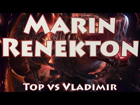 SKT T1 MaRin, Renekton Top vs Vladimir