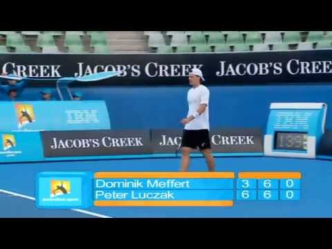 Australian Open Qualifying 2012: Saville v Meffert