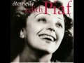 Edith Piaf - Plus bleu que tes yeux