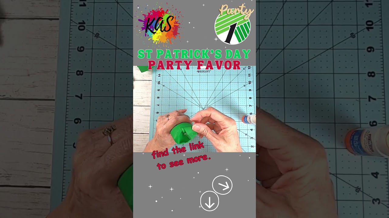 LOOK AT THIS ST PATRICK'S DAY PILLOW FAVOR PARTY COLLECTION BUNDLE & Easy Party Favors to DIY Craft