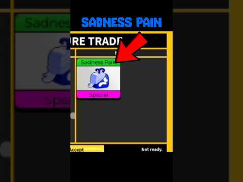 Trading for Sadness Pain skin in Bloxfruits