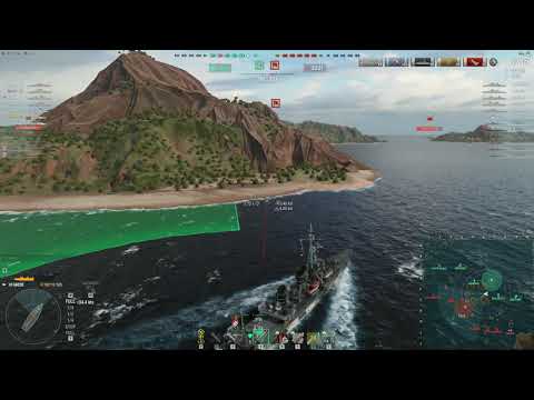 Gaede T6 German DD | 7 Kills, 178k Damage | World of Warships