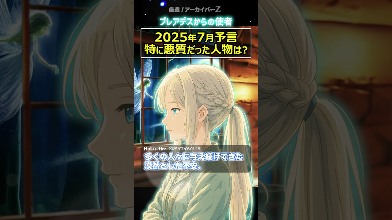 【2025年7月予言】特に悪質だったのは？ #プレアデス人 #2025年7月 ＃予言