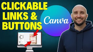 Make Canva Designs Interactive in Seconds | Clickable Links & Buttons