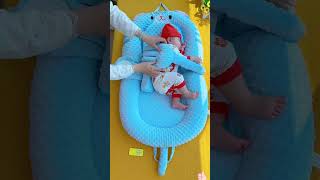 ✅ Dual Arm Cuddle Support Baby Anti Roll Pillow – Parents Finally Relax ( # 3092 )