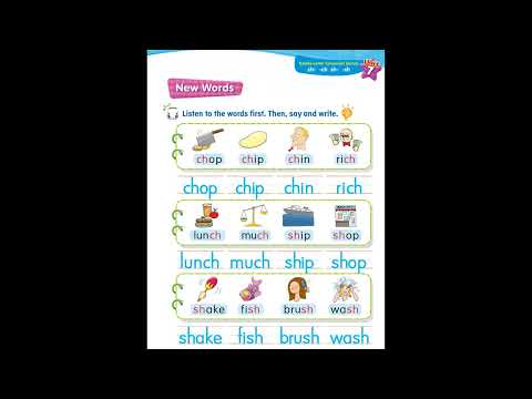 Sound Great 3.  UNIT 7 CH  CH  SH   SH