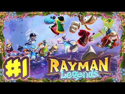 Rayman Legends - 100% Gameplay Walkthrough | Part 1