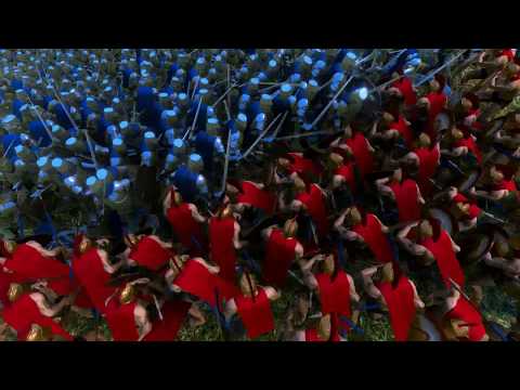 20.000 SPARTANS vs 20.000 HEAVY KNIGHTS - Ultimate Epic Battle Simulator
