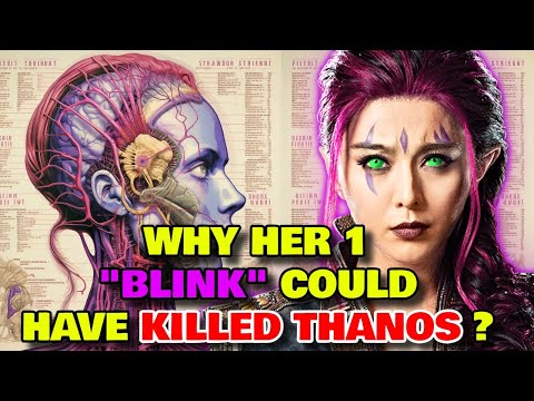 Blink Anatomy Explored - How Her One Blink Could Have Ended Thanos Within A Fraction Of A Second?