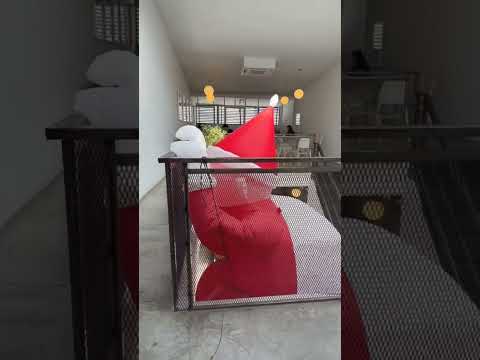 Café do Papai Noel perto de Jalan wong ah fook - Em frente à praça da cidade Johor Malásia - com o Papai Noel 🎅