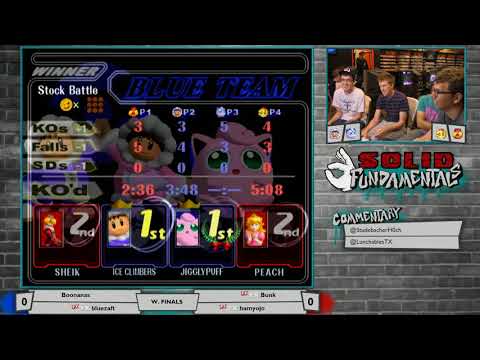 SF 2 - Bananas + bluezaft vs hamyojo + Bunk - Winners Finals Melee