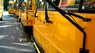 preview picture of video 'School Bus Fixed After Accident With Dump Truck'