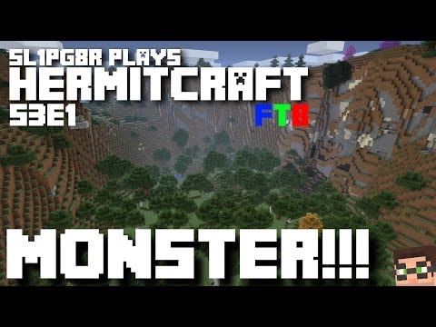 HermitCraft FTB  Monster - Monster!!! ( Minecraft Feed The Beast Let's Play )  S3E1
