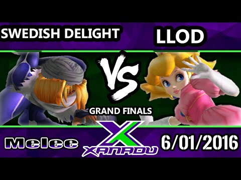 S@X 152 SSBM Grand Finals - lloD (Peach) Vs. Swedish Delight (Sheik)