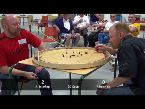 Crokinole 2018 World Championship 3rd Place Match - Beierling v Beierling