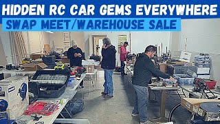 FREE RC STUFF | RC Car Swap Meet and Warehouse Sale | RC Car Shopping