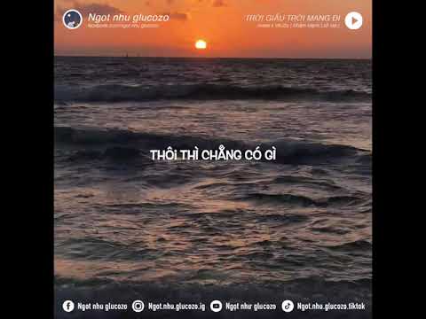 Trời Giấu Trời Mang Đi (Lofi Ver.) - Amee x ViruSs x Nhâm Mạnh | Ngọt như glucozo