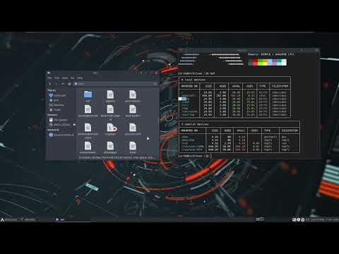 ArcoLinux : 2624 Arch Linux and Btrfs - making sure it is using the swap partition and btop