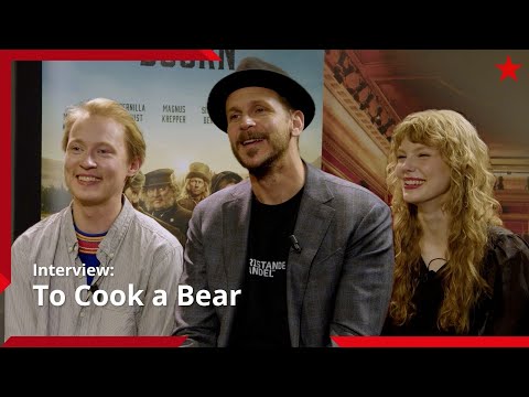 Interview: Gustaf Skarsgård and the cast about dirt make up and bizarre investigative methods