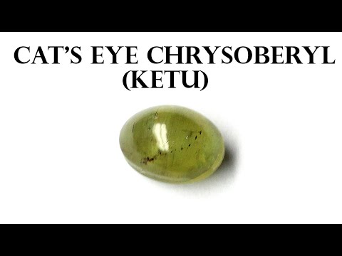 CAT'S EYE CHRYSOBERYL (KETU) #KETU4