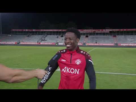 Kickers TV: Caciel und Göttlicher nach dem Einzug in das Viertelfinale des TOTO-Pokals