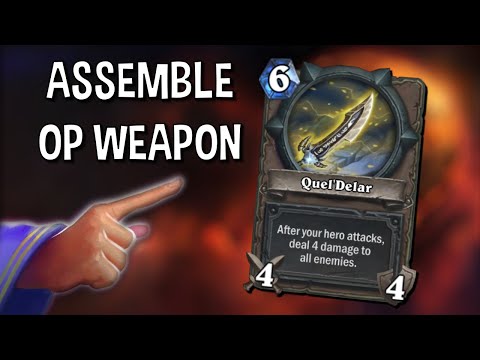 Hearthstone - After Hundreds of Games I Finally Assembled the Ultimate Weapon Quel'Delar