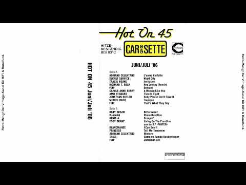 [Rundfunk-Promo] Hot On 45 - Juni/Juli '86 (MC)