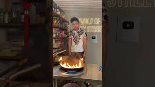 Download lagu WHEN DOES OIL CATCH FIRE?🔥 #SHORTS #WOK #FIRE mp3